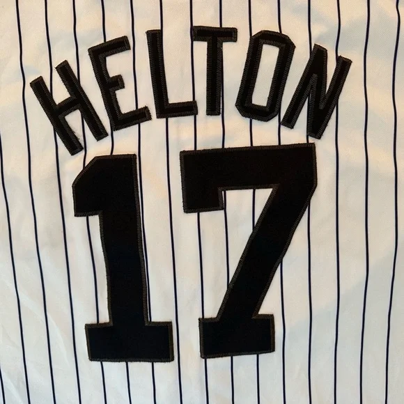 Majestic Men Colorado Rockies Todd Helton Baseball Jersey Sz XL - Picture 4 of 7